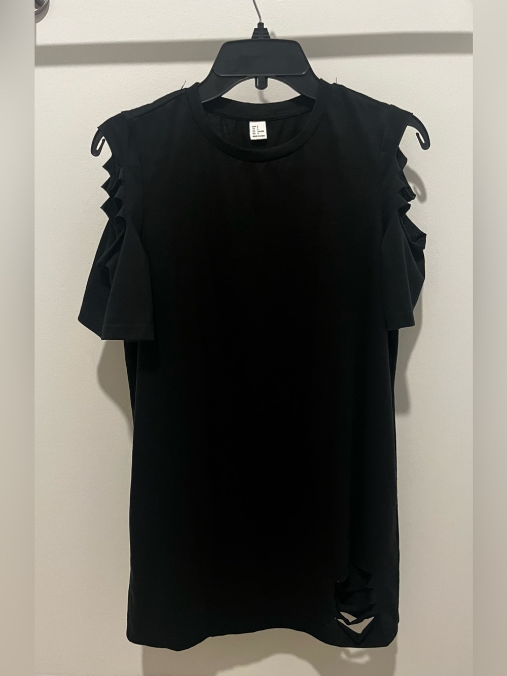 Ripped Tshirt Dress